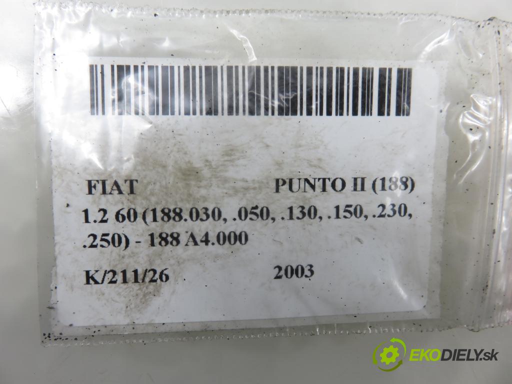 FIAT PUNTO (188_) HB 2003 44,00 1.2 60 - 188 A4.000 1242,00 Škrtiaca klapka 36SXFE1 (Škrtiaca klapka)