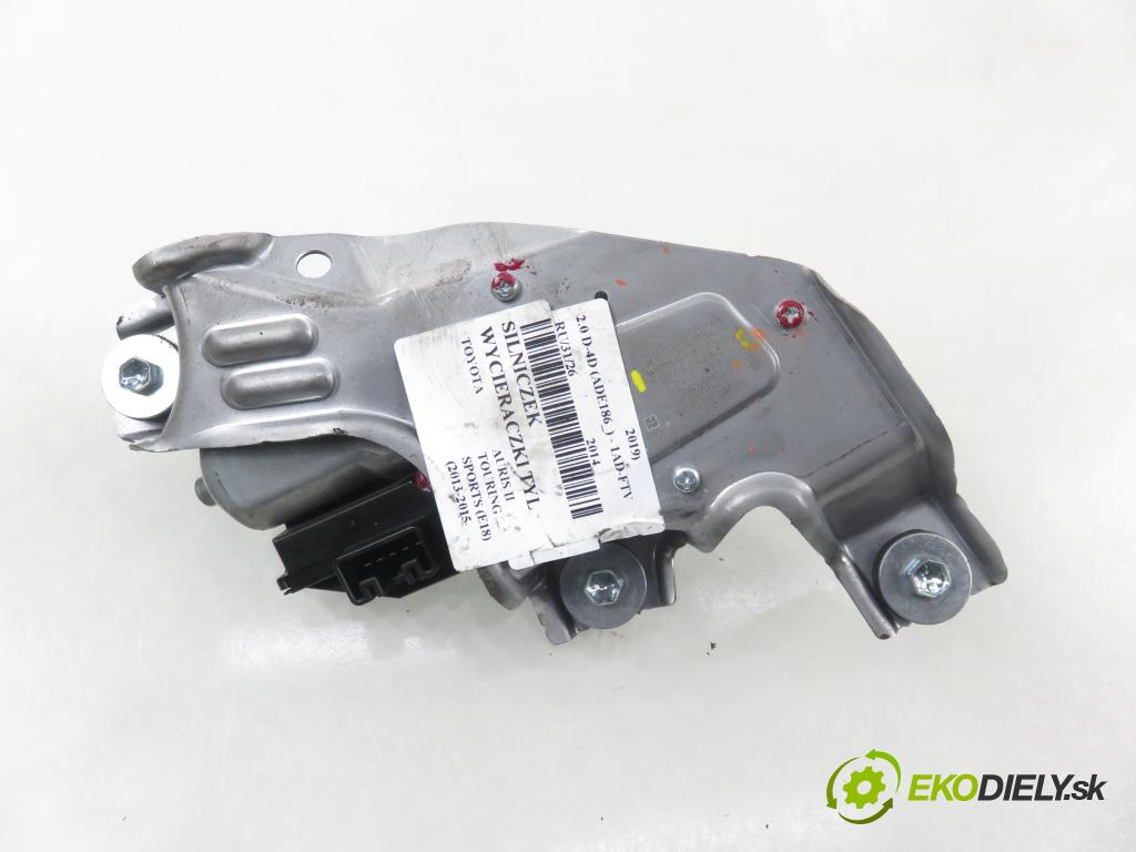 TOYOTA AURIS TOURING SPORTS (_E18_) KOMBI 2014 91,00 2.0 D-4D 124 (ADE186_) - 1AD-FTV 1998,00 motorek stěrače ZADNÍ: 8513002050 ; 2596002501