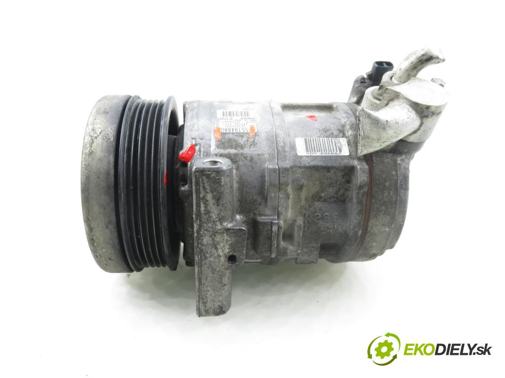 FIAT GRANDE PUNTO (199_) HB 2005 57,00 1.4 - 350 A1.000 1368,00 KOMPRESOR: klimatizace 55194880 (Kompresor klimatizace)