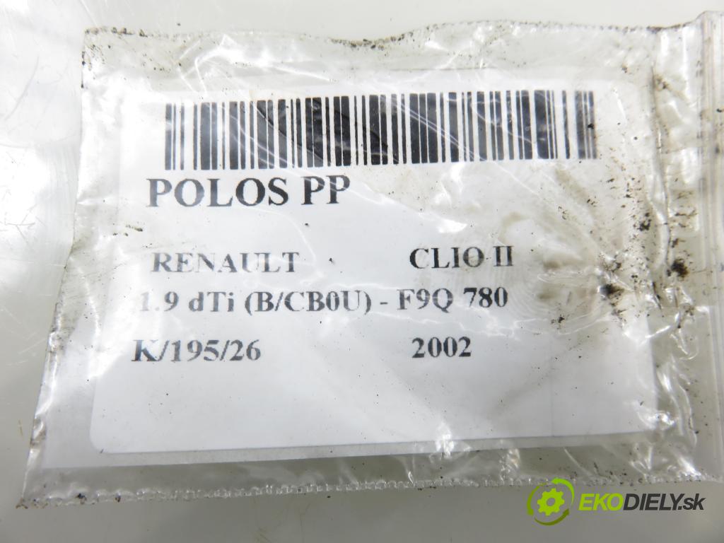 RENAULT CLIO II (BB_, CB_) HB 2002 59,00 1.9 dTi (B/CB0U) - F9Q 780 1870,00 Poloos PP