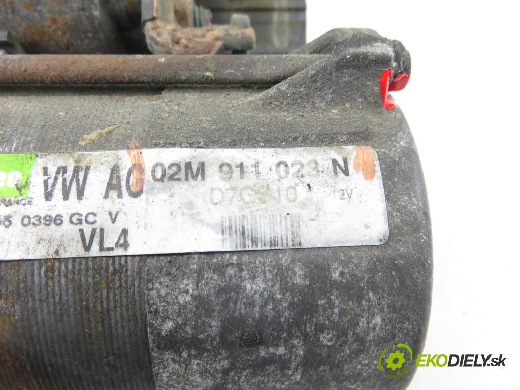 VW TOURAN (1T1, 1T2) MINIVAN 2005 103,00 2.0 TDI 16V 140 - BKD 1968,00 startér 02M911023N (Startér)