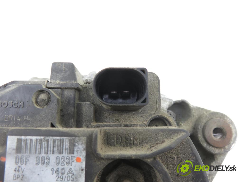 VW TOURAN (1T1, 1T2) MINIVAN 2005 103,00 2.0 TDI 16V 140 - BKD 1968,00 Alternátor 06F903023F ; 0124525091 (Alternátor)