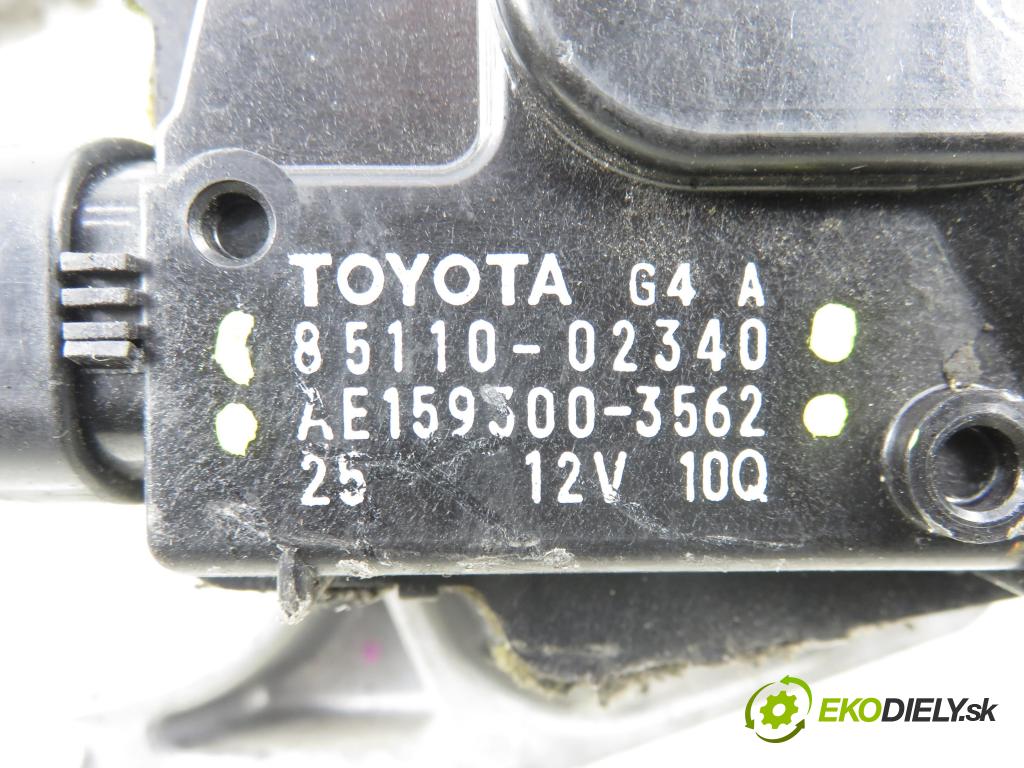 TOYOTA AURIS TOURING SPORTS (_E18_) KOMBI 2014 91,00 2.0 D-4D 124 (ADE186_) - 1AD-FTV 1998,00 MECHANISMUS/ motorek stěračů AE1593003562 ; 8511002340