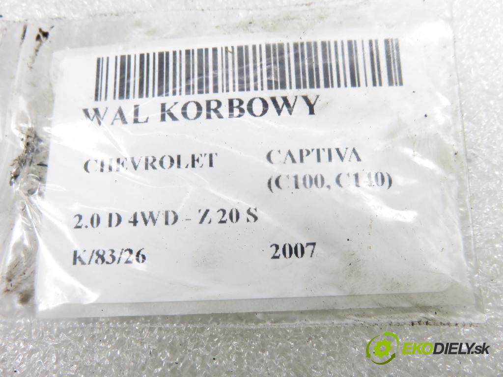 CHEVROLET CAPTIVA (C100, C140) SUV 2007 110,00 2.0 D 4WD 1991,00 hriadeľ KLIKA: