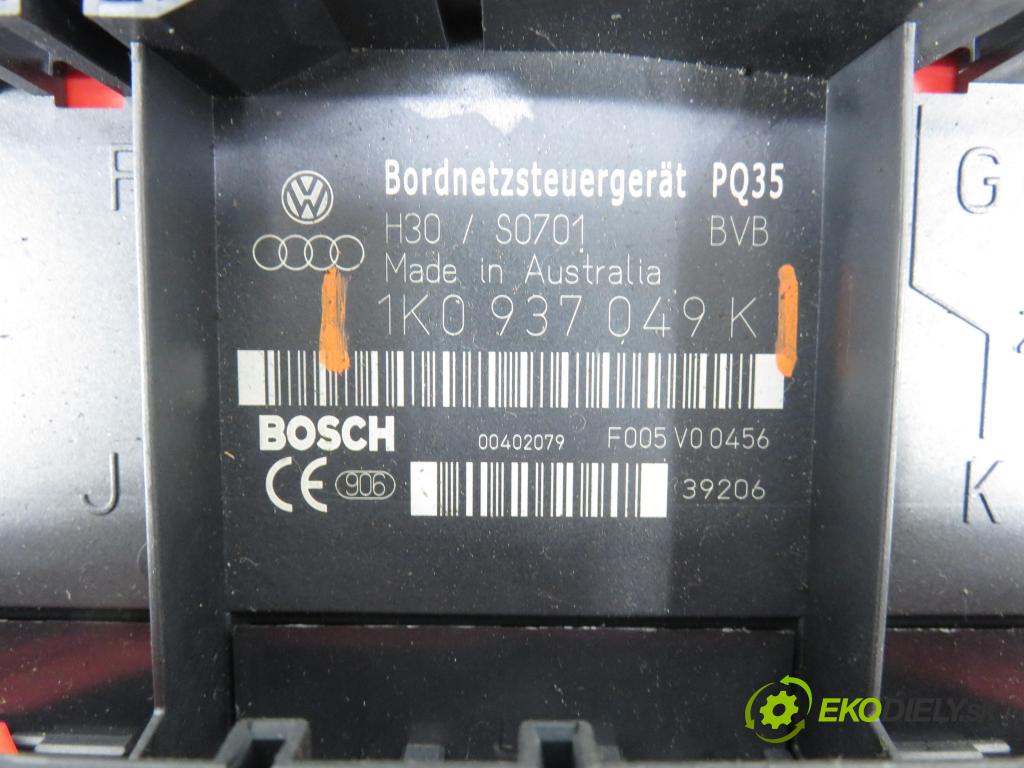 VW GOLF V (1K1) HB 2005 77,00 1.9 TDI - BXE 1896,00 MODUL BORDNETZ 1K0937049K