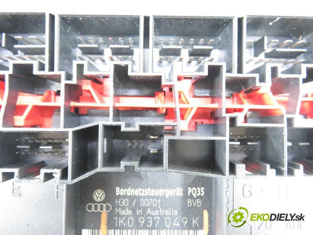 VW GOLF V (1K1) HB 2005 77,00 1.9 TDI - BXE 1896,00 MODUL BORDNETZ 1K0937049K