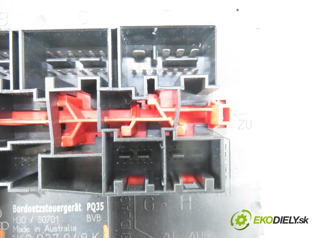 VW GOLF V (1K1) HB 2005 77,00 1.9 TDI - BXE 1896,00 MODUL BORDNETZ 1K0937049K