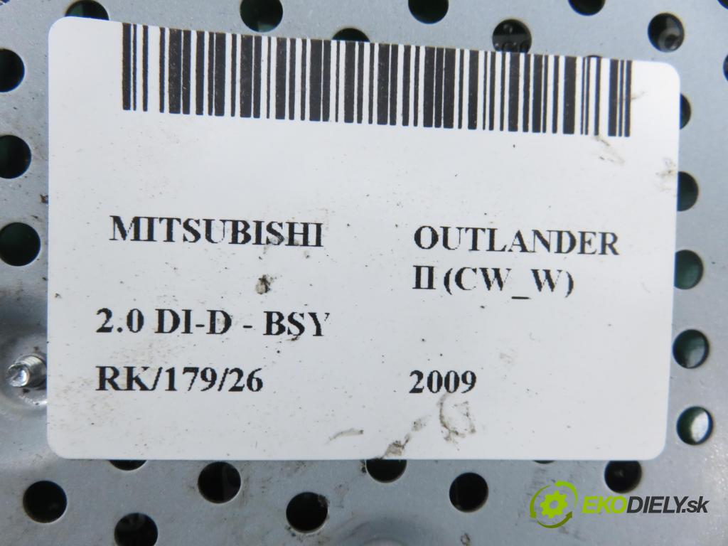 MITSUBISHI OUTLANDER II (CW_W) SUV 2009 103,00 2.0 DI-D 140 - BSY (Volkswagen Group) 1968,00 Zosilňovač 8701A257 ; 89123762 (Zosilňovač)