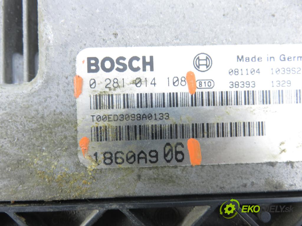 MITSUBISHI OUTLANDER II (CW_W) SUV 2009 103,00 2.0 DI-D 140 - BSY (Volkswagen Group) 1968,00 Riadiaca jednotka Motor 0281014108 ; 1860A90860a906