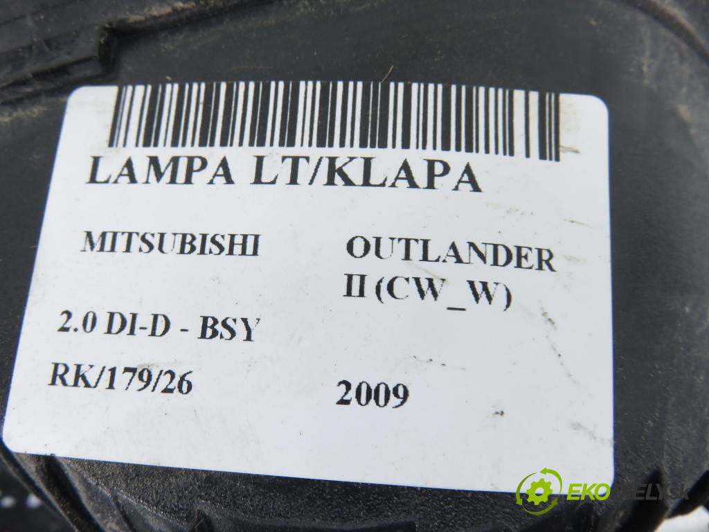 MITSUBISHI OUTLANDER II (CW_W) SUV 2009 103,00 2.0 DI-D 140 - BSY (Volkswagen Group) 1968,00 světlo levé zadní kufr 1146356L
