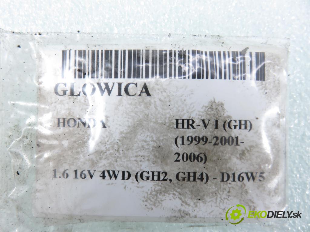 HONDA HR-V (GH) CROSSOVER 2004 91,00 1.6 16V 4WD (GH2, GH4) - D16W5 1590,00 (hlava 