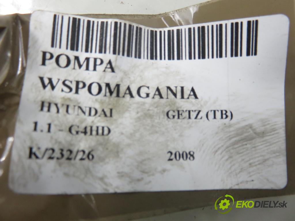 HYUNDAI GETZ (TB) HB 2008 46,00 1.1 - G4HD 1086,00 Pumpa servočerpadlo  (Servočerpadlo)