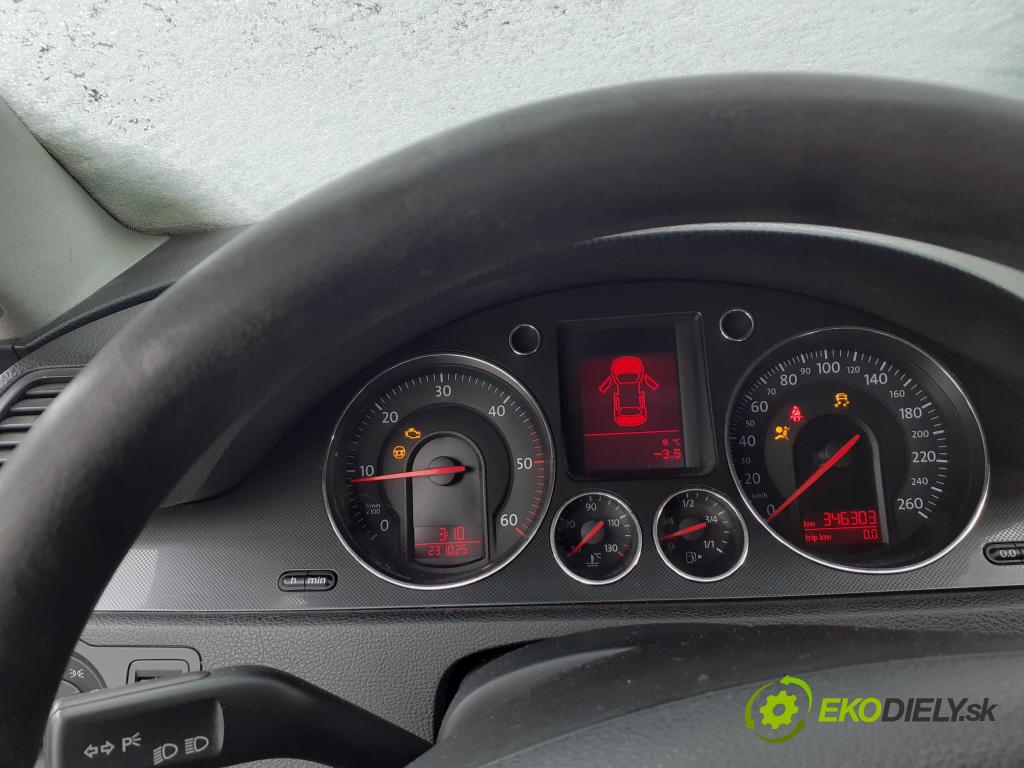VW PASSAT B6 Variant (3C5) KOMBI 2006 103,00 2.0 TDI PD 8V 140 - BMP 1968,00 prístrojovka elektrický A2C53106067