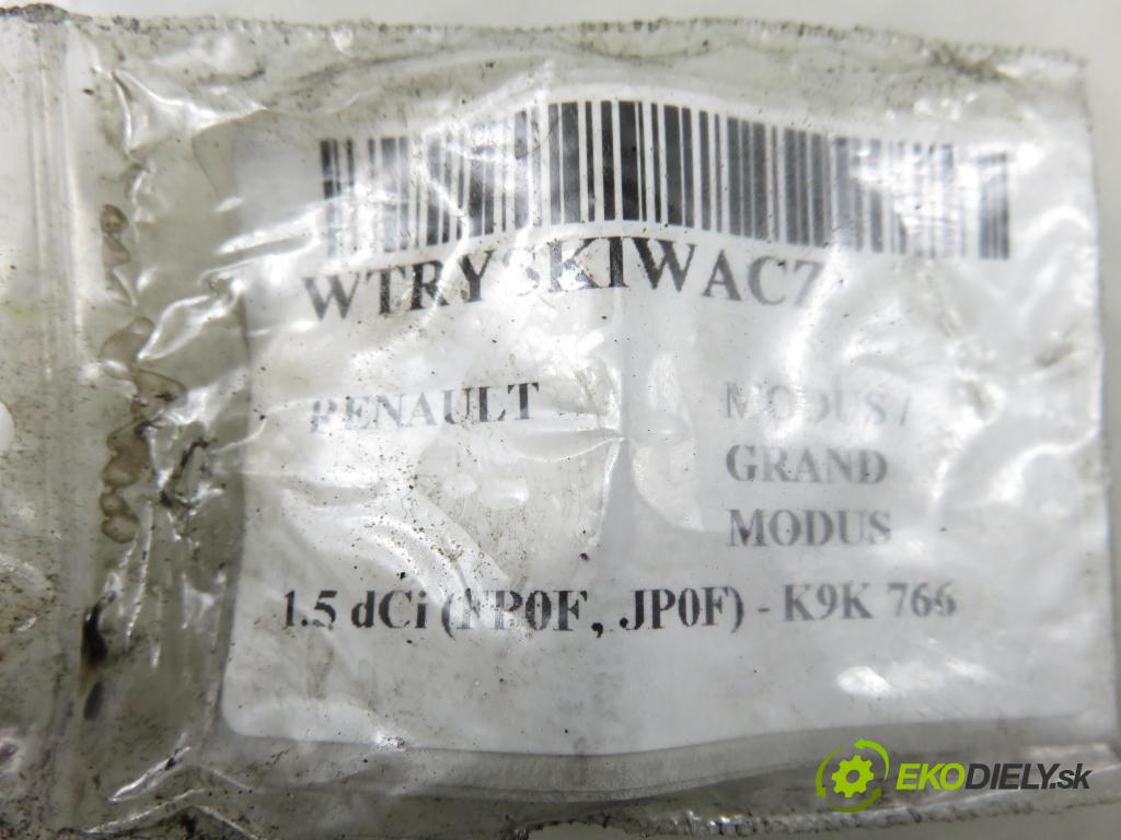 RENAULT MODUS / GRAND MODUS (F/JP0_) MINIVAN 2010 63,00 1.5 dCi (FP0F, JP0F) - K9K 766 1461,00 vstrekovač 28232251 ; 166001137R ; 8200421897 (Vstrekovač paliva)