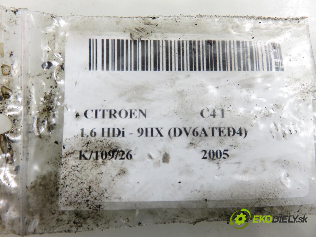 CITROEN C4 I (LC_) HB 2005 66,00 1.6 HDi - 9HX (DV6ATED4) 1560,00 vstrekovač 0445110239 (Vstrekovač paliva)