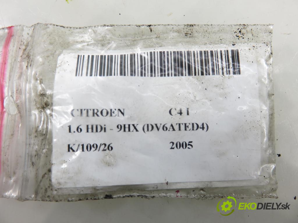 CITROEN C4 I (LC_) HB 2005 66,00 1.6 HDi - 9HX (DV6ATED4) 1560,00 vstřikovač 0445110239 (Vstřikovač paliva)