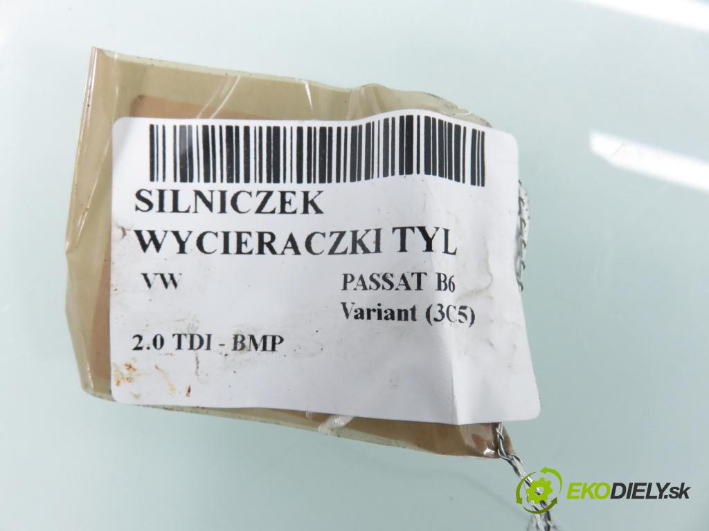 VW PASSAT B6 Variant (3C5) KOMBI 2006 103,00 2.0 TDI PD 8V 140 - BMP 1968,00 Motorček stierače zadné 3C9955711