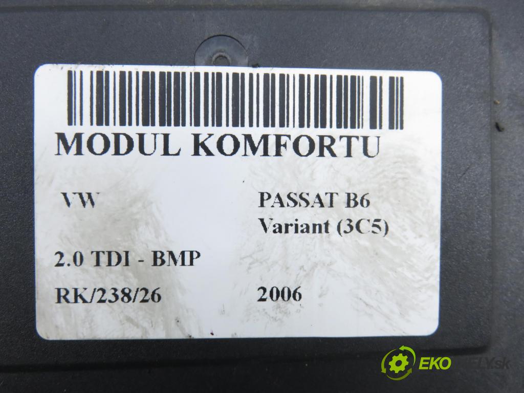 VW PASSAT B6 Variant (3C5) KOMBI 2006 103,00 2.0 TDI PD 8V 140 - BMP 1968,00 MODUL BORDNETZ 3C0937049J
