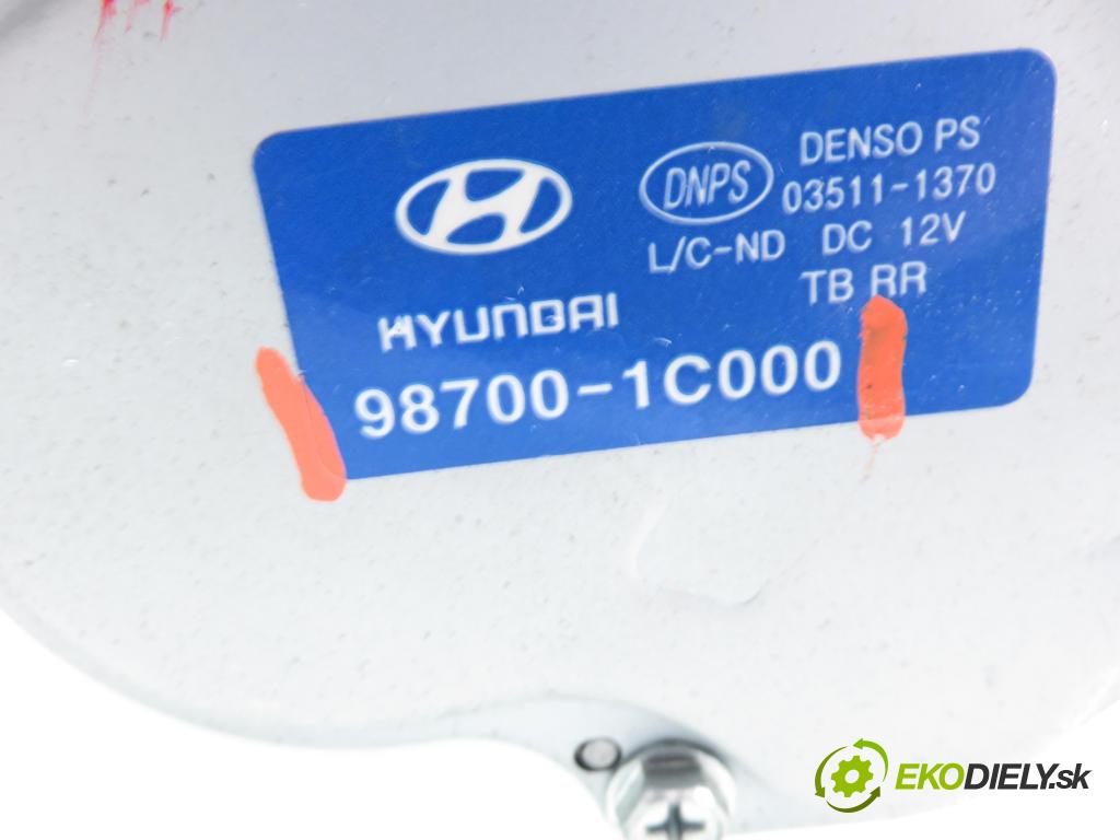 HYUNDAI GETZ (TB) HB 2008 46,00 1.1 - G4HD 1086,00 Motorček stierače zadné 987001C000