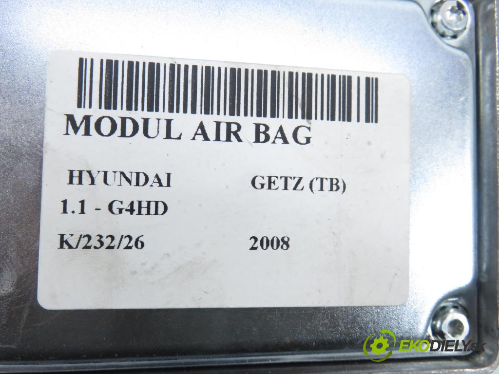 HYUNDAI GETZ (TB) HB 2008 46,00 1.1 - G4HD 1086,00 MODUL air BAG 959101C150