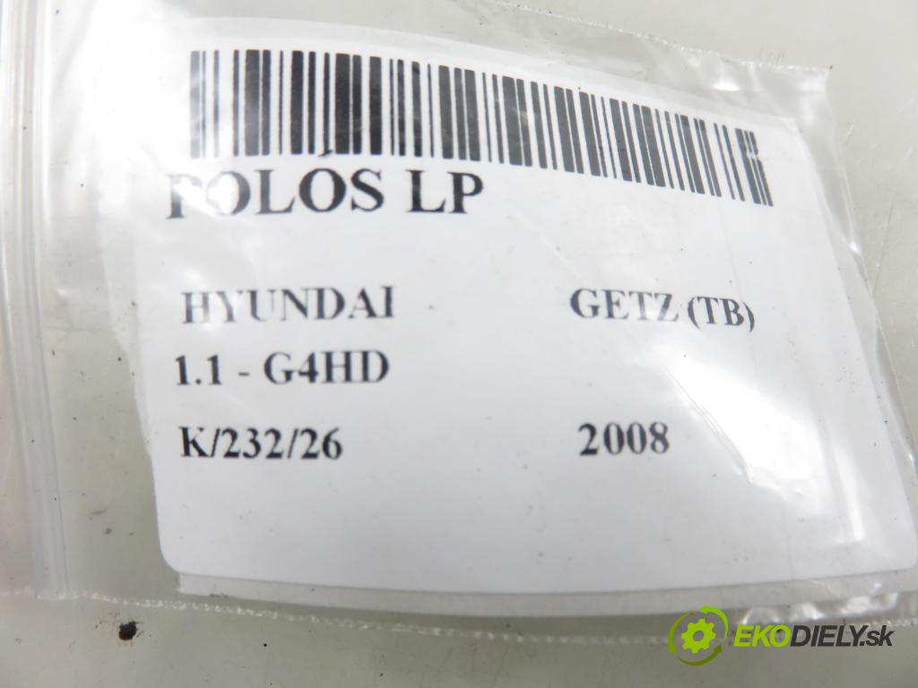 HYUNDAI GETZ (TB) HB 2008 46,00 1.1 - G4HD 1086,00 Poloos LP