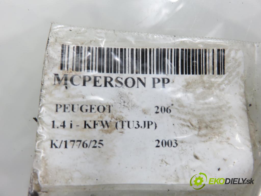 PEUGEOT 206 liftback (2A/C) HB 2003 55,00 1.4 75 - KFW 1360,00 MCPERSON PP