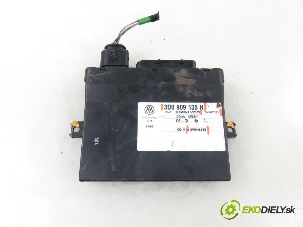 VW PHAETON (3D1, 3D2, 3D3, 3D4, 3D6, 3D7, 3D8, 3D9) SEDAN 2006 165,00 3.0 TDI 2967,00 MODUL akumulátora 3D0909135N ; 5WK47021 ; 5WK48825