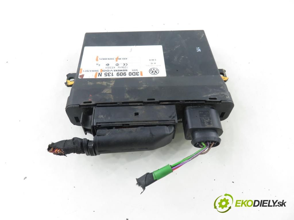 VW PHAETON (3D1, 3D2, 3D3, 3D4, 3D6, 3D7, 3D8, 3D9) SEDAN 2006 165,00 3.0 TDI 2967,00 MODUL akumulátora 3D0909135N ; 5WK47021 ; 5WK48825