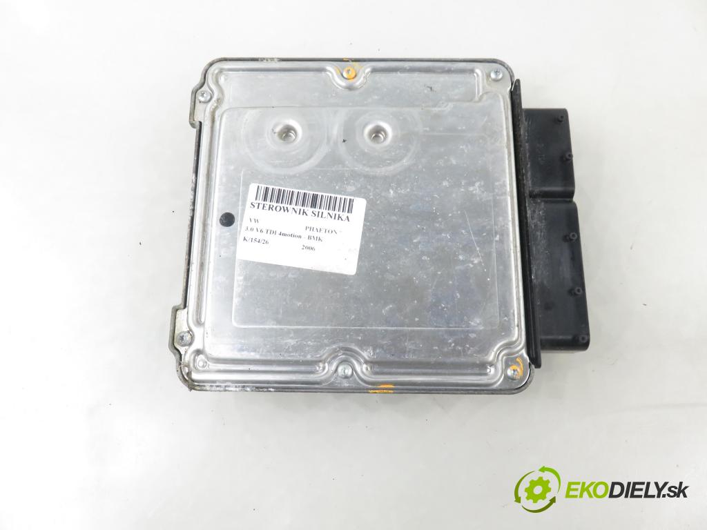 VW PHAETON (3D1, 3D2, 3D3, 3D4, 3D6, 3D7, 3D8, 3D9) SEDAN 2006 165,00 3.0 TDI 2967,00 Riadiaca jednotka Motor 3D0907401 ; 0281011959