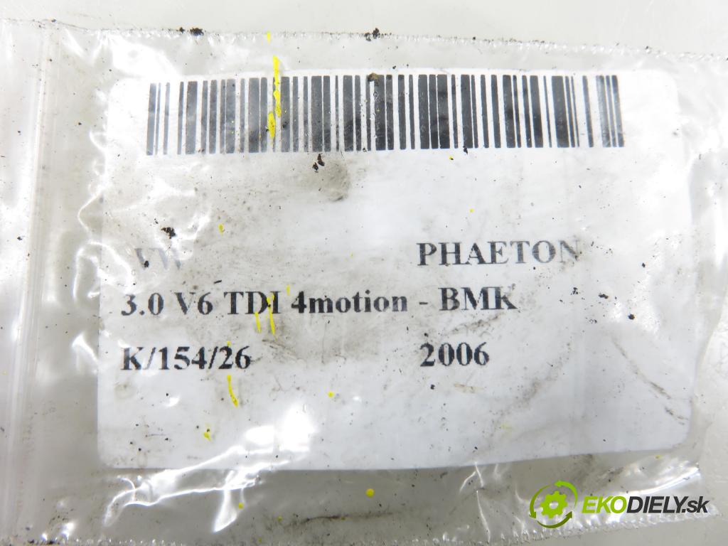 VW PHAETON (3D1, 3D2, 3D3, 3D4, 3D6, 3D7, 3D8, 3D9) SEDAN 2006 165,00 3.0 TDI 2967,00 chladič intercooler 3D0145788 ; 880537BA