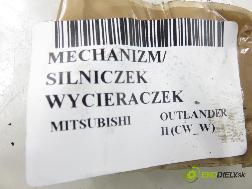 MITSUBISHI OUTLANDER II (CW_W) SUV 2009 103,00 2.0 DI-D 140 - BSY (Volkswagen Group) 1968,00 MECHANISMUS/ motorek stěračů 1593001051