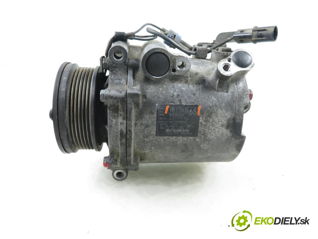 MITSUBISHI OUTLANDER II (CW_W) SUV 2009 103,00 2.0 DI-D 140 - BSY (Volkswagen Group) 1968,00 KOMPRESOR: klimatizace 7813A068 (Kompresor klimatizace)