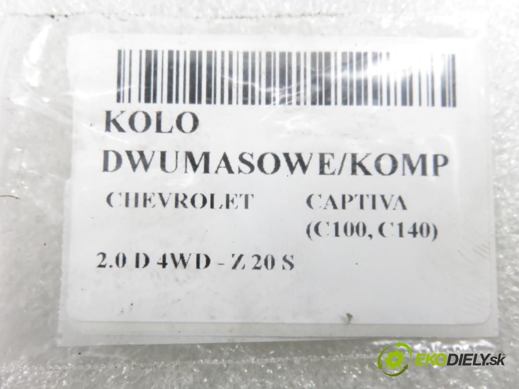 CHEVROLET CAPTIVA (C100, C140) SUV 2007 110,00 2.0 D 4WD 1991,00 řemenice DUAL MASS / COMP 124091010 ; 324093010 ; 41503210