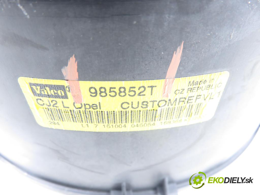 OPEL VECTRA C (Z02) KOMBI 2004 110,00 1.9 CDTI - Z 19 DTH 1910,00 Ventilátor vetráku 985852T