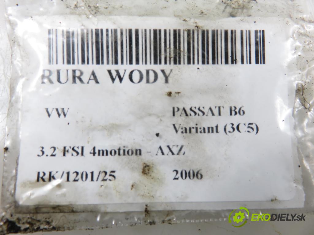 VW PASSAT B6 Variant (3C5) KOMBI 2006 184,00 3.2 FSI 4motion - AXZ 3168,00 Rúra vody 3C0121070P