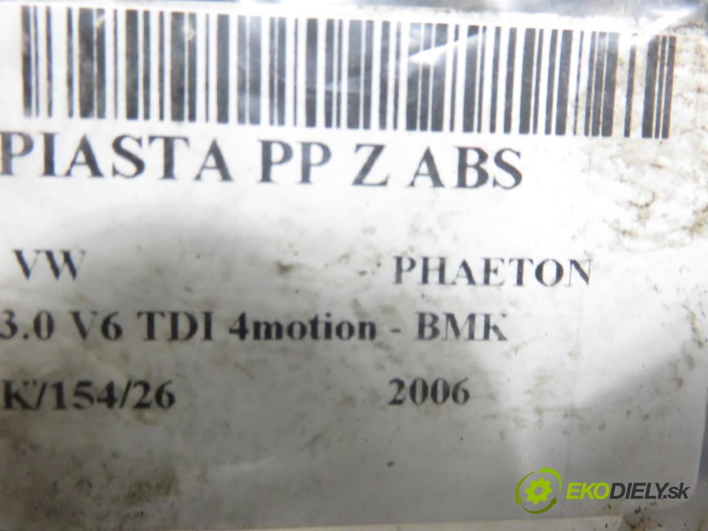 VW PHAETON (3D1, 3D2, 3D3, 3D4, 3D6, 3D7, 3D8, 3D9) SEDAN 2006 165,00 3.0 TDI 2967,00 náboj PP ABS 4E0258J