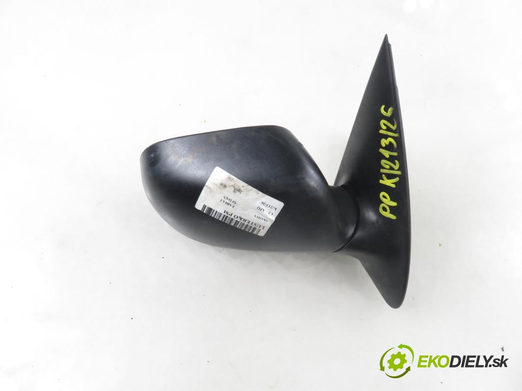 SKODA FABIA I SEDAN (6Y3) SEDAN 2005 47,00 1.2 12V 64 - BME 1198,00 Spätné zrkadlo