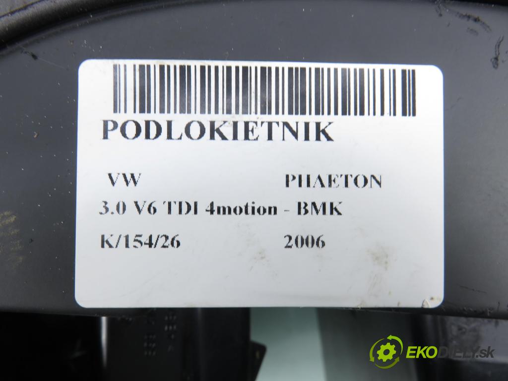 VW PHAETON (3D1, 3D2, 3D3, 3D4, 3D6, 3D7, 3D8, 3D9) SEDAN 2006 165,00 3.0 TDI 2967,00 OPĚRADLO 3D0864107AL