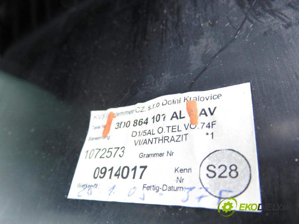 VW PHAETON (3D1, 3D2, 3D3, 3D4, 3D6, 3D7, 3D8, 3D9) SEDAN 2006 165,00 3.0 TDI 2967,00 OPĚRADLO 3D0864107AL