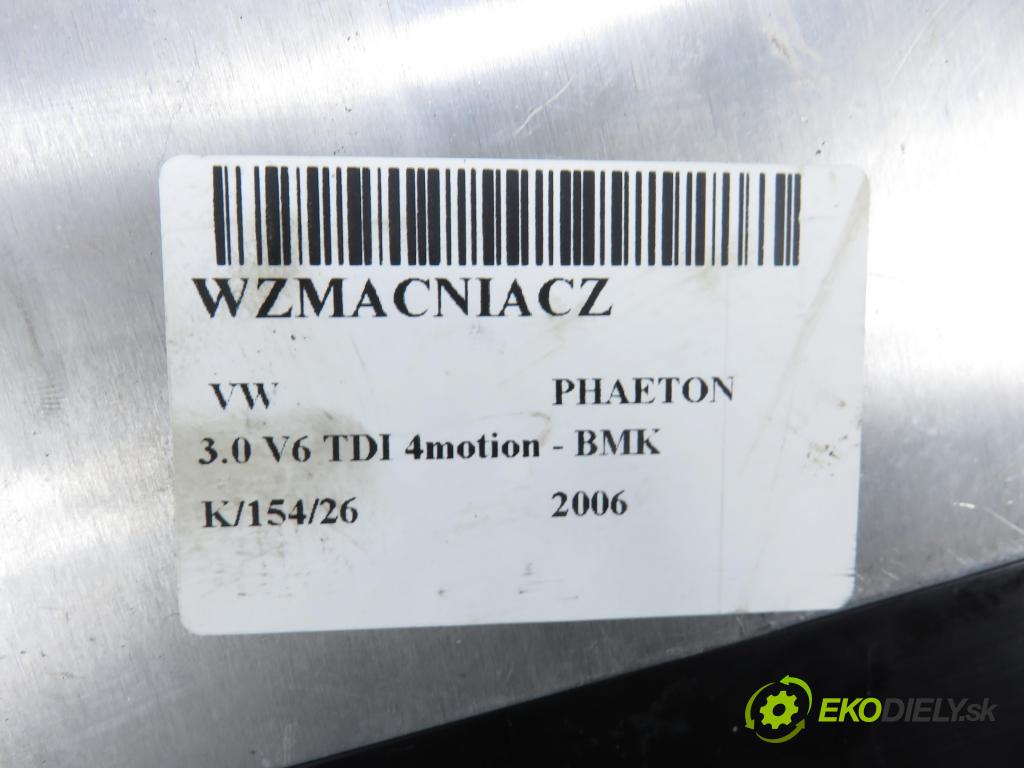 VW PHAETON (3D1, 3D2, 3D3, 3D4, 3D6, 3D7, 3D8, 3D9) SEDAN 2006 165,00 3.0 TDI 2967,00 Zosilňovač 3D0035465A (Zosilňovač)