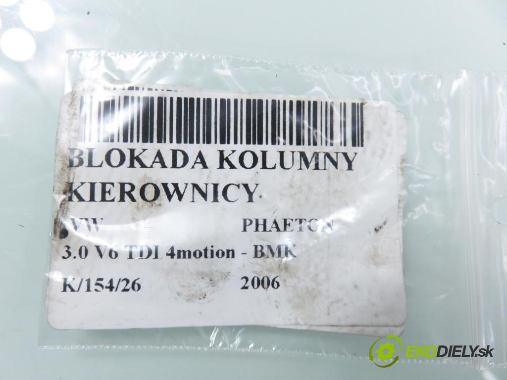 VW PHAETON (3D1, 3D2, 3D3, 3D4, 3D6, 3D7, 3D8, 3D9) SEDAN 2006 165,00 3.0 TDI 2967,00 blokáda tyče volantu 4E0905852D