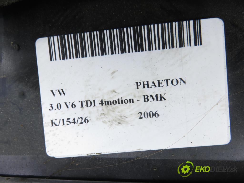 VW PHAETON (3D1, 3D2, 3D3, 3D4, 3D6, 3D7, 3D8, 3D9) SEDAN 2006 165,00 3.0 TDI 2967,00 Mriežky kúrenia CENTRUM: 3D1853588 ; 3D1853204