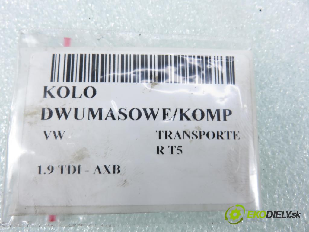 VW TRANSPORTER V Skrzynia (7HA, 7HH, 7EA, 7EH) FURGON 2004 77,00 1.9 TDI PD 105 - AXB 1896,00 řemenice DUAL MASS / COMP 123043610 ; 323064110 ; 415025010