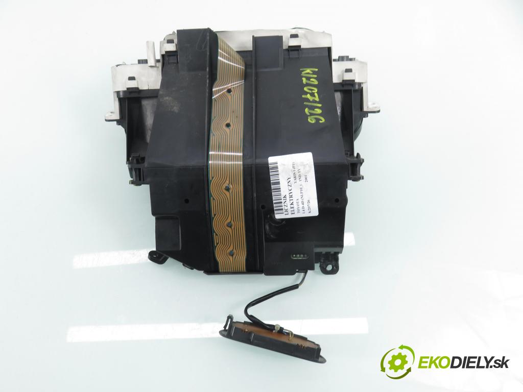 TOYOTA YARIS (_P1_) HB 2001 55,00 1.4 D-4D (NLP10_) - 1ND-TV 1364,00 Prístrojovka elektrický 8380052640 ; 4573000961