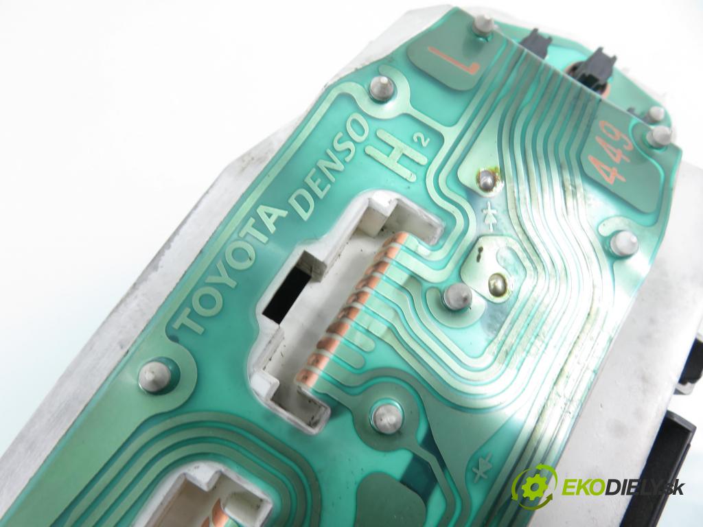 TOYOTA YARIS (_P1_) HB 2001 55,00 1.4 D-4D (NLP10_) - 1ND-TV 1364,00 Prístrojovka elektrický 8380052640 ; 4573000961