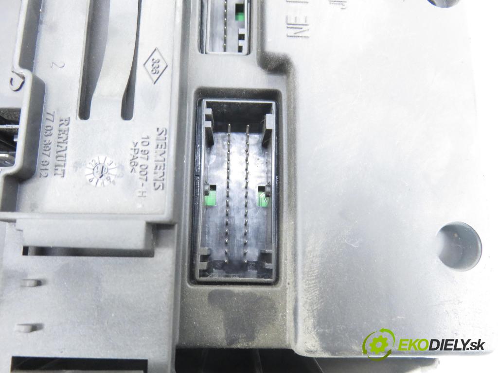 RENAULT SCENIC I (JA0/1_) MINIVAN 2002 0,00 1.6 - K4M 708 1598,00 MODUL BSI S108502610G ; 8200029342B ; 7703397911