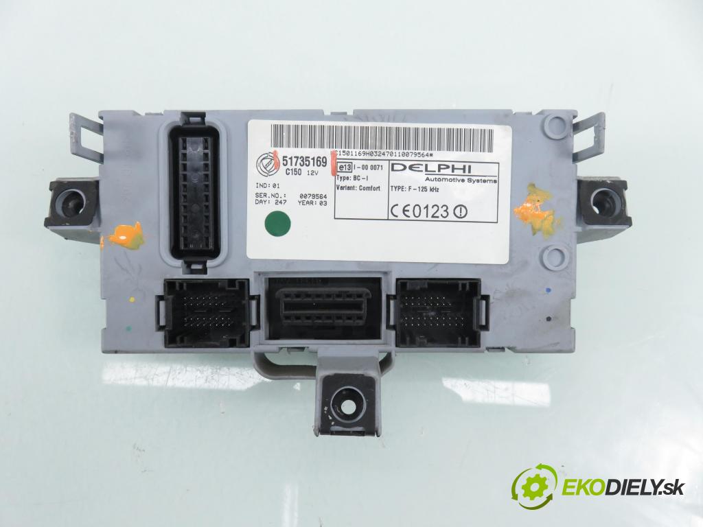 FIAT PUNTO (188_) HB 2003 44,00 1.2 60 - 188 A4.000 1242,00 MODUL BSI 51735169