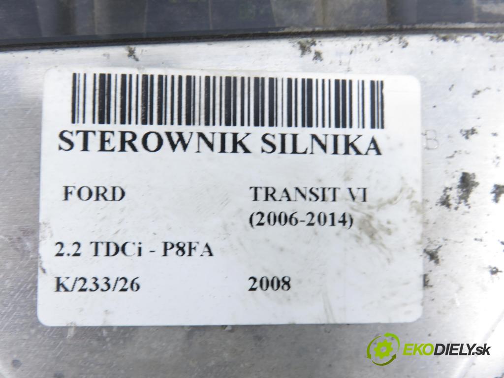 FORD TRANSIT Furgon (FA_ _) FURGON 2008 63,00 2.2 TDCi - P8FA 2198,00 řídící jednotka motora 8C1112A650CC