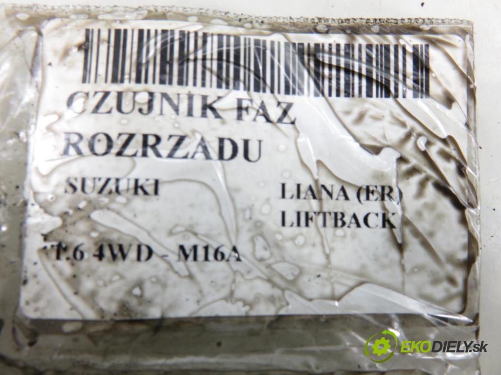 SUZUKI LIANA (ER) HB 2007 79,00 1.6 4WD - M16A 1586,00 Snímač časovania Vačkový hriadeľ: