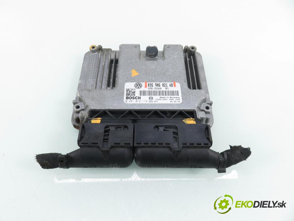 VW PASSAT B6 Variant (3C5) KOMBI 2006 103,00 2.0 TDI PD 8V 140 - BMP 1968,00 Riadiaca jednotka Motor 03G906021AB